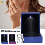 LED light jewelry box, ring box, pendant necklace, jewelry packaging box, bracelet box YUESG