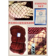 PAMO FISHING NET 12x12x 200 x100 meters