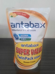 Antabax antibacterial shower cream twinpack 850 ml