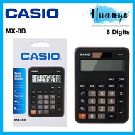 Casio Calculator MX-8B Mini Desk (8 Digit Display, Solar & Battery Powered)