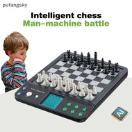 pufangsky Electronic Chess Game Magnetic Chess Piece Sensory Board Screen Novice Learning Intelligen