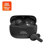 JBL Wave 200 TWS หูฟังไร้สายแบบ In-Ear หูฟังบลูทูธ พร้อมเสียงเบสหนักแน่น และกันน้ำระดับ IPX2