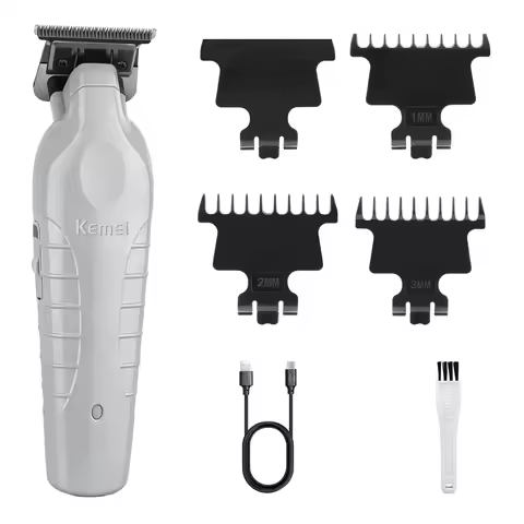 KEMEi KM-2299 USB Fast Charging Clippers Barber Machine 1200MA Rechargeable Cordless Hair Trimmer Ke
