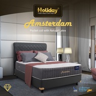 Holiday Springbed Amsterdam: Natural Latex + Pocket [Matras]