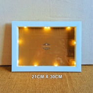 3D Frame Size 21x30cm 11R - 3D led Light Frame 21x30 | FIKSIPIC