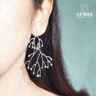 Aztique ต่างหูกิ่งไม้  Earrings Gift Jewelry ต่างหู dk
