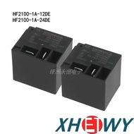 1-5PCS HF2100-1A-12DE 12VDC HF2100-1A-24DE 24VDC AZ2100-1A-24DE 30A HF2100-1A AZ2100-1A-12DE relay i