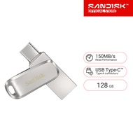 SanDisk Ultra Dual Drive Luxe 128GB USB 3.1 Type C (SDDDC4-128G-G46) ( แฟลชไดร์ฟ Andriod usb Flash D