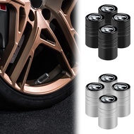 4pcs/set 3D Car Wheel Valve Caps Round Alloy Car Tire Cover for Proton Exora Iriz R3 Perdana Saga Suprima S Waja X50 X70
