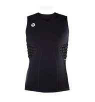 G-FORM PADDED COMPRESSION SHIRT FOR BASKETBALL & OTHER SPORTS GOALKEEPER เสื้อรัดกล้ามเนื้อกันกระแทก