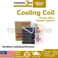TOMODACHI Cooling Coil Aircond Proton Wira Sanden System, Brand APM Cooling Coil Wira | APM Cooling Coil Proton Wira