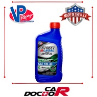 VP RACING LUBRICANTS 5W-30 STREET LEGAL PREMIUM MOTOR OIL SYNTHETIC DEXOS1 GEN 2 FORMULA SAE API SN 