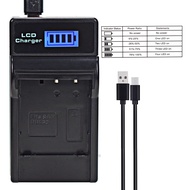 USB Battery charger for Sanyo DB-L20 L20AU Xacti VPC-CG6 DMX-CA8 VPC-C40 VPC-CG65 VPCE6 DMX-CA6 DMX-