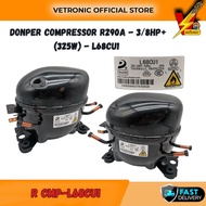 REFRIGERATOR DONPER COMPRESSOR R290A - 3/8HP+ (325W)  - R CMP-L68CU1 | READY STOCK | PETI SEJUK COMP
