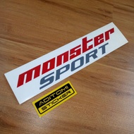 Monster Sport diecut sticker