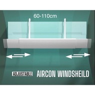 Aircon wind air blower Blocker shield windshield deflector Cover gusts of air conditioning blocker board