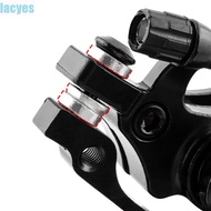 LACYES 2pcs Disc Brake Caliper Gasket, M6 Washer Spacer M6 Disc Brake Spacer, Screw Washer Fixed Alu