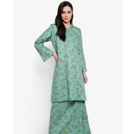 BAJU KURUNG PAHANG ORKED 100% ENGLISH COTTON KAIN SUSUN TEPI BUTIK SIREH PINANG