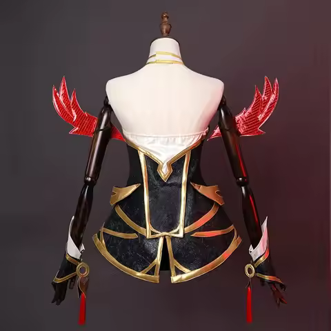 x,3;f\6;h/ABC123Rolecos immortalized legend cosplay costume game lol nine-tailed demon fox Ahri outf