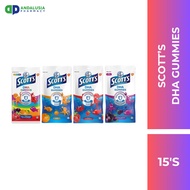 SCOTT'S GUMMIES DENGAN DHA (15 GUMMIES) - ASSORTED