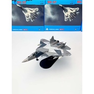 WLTK 1/100 Russia SU57 Su 57 Stealth Fighter Bullet Compartment Interchangeable Alloy Airplane Stati