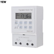 YEW Digital Timer Switch, Microcomputer 1W Power Programmable Timer, Smart Home 30A 1Min - 168H KG31