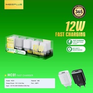 FOOMEE MC01/MC02 TRAVEL CHARGER 112W/18W 2.4A/3.0A SINGLE USB FAST CHARGER (1 Jar contains 10 Pcs) F
