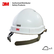 3M M-601S White Colour Slide-Lock Safety Helmet/Hard Hat/6-Point Suspension/Chin Strap included/SIRI