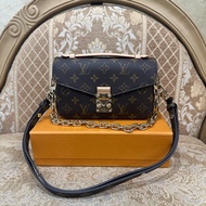 LV 原花金釦Pochette Metis East West手提肩斜背郵差包M46279