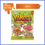 ๑ ✉ ✼ Yakee Bubble Gum Candy by Columbia's  28pcs