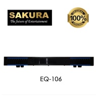 EQ 106 SAKURA 10 BAND STEREO GRAPHIC EQUALIZER W/ VFD