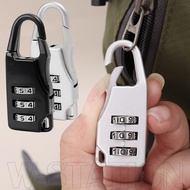 5Pcs Portable Alloy Combination Lock - Helmet Locks Bicycle Lock - Travel Essential Tool - Safe Anti