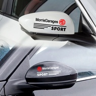 15cm x5cm 2Pcs Car Rearview Mirror Car Sticker Reflective Stickers fit for Mg hs zs zt tf mg4 MG6 Tr