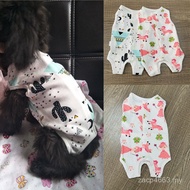 Physiological Four-legged Postoperative Female Dog Sterilization Clothes Dog Vest Weaning Belly Clot