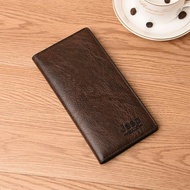 【LAZ Fashion】JEEP Mens Short Wallet Business Classic Men Bags Frosted PU Leather Multi-card  Slot La