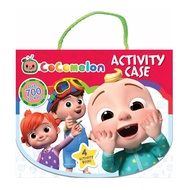 Cocomelon Activity Case Set with 4 Colouring & Activity Books & 700 Stickers for Kids