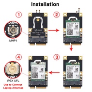 Bộ Chuyển Đổi M.2 NGFF Sang Mini PCI-E Mới Cho M.2 Wifi Thẻ Wlan Không Dây Bluetooth Intel AX200 926