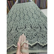 CHANTILY SEMI LACE BROCAT (2,5m x 1.5 meters)
