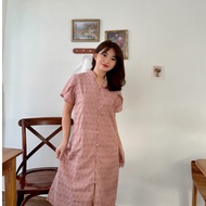 KATUN Miss Nomi - Mina Simple Party Dress/Women's Dress/Short Dress/Invitation/Korean Cute/Simple/Women's Invitation Dress/Cotton Embroidery Dress