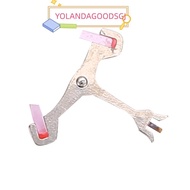 YOLANDAGOODSGJ Watch Movement Escapement Fork, Silver Alloy Watch Movement Replacement Part, Small S