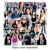50PCS High Quality Korean Kpop Girl Group Newjeans Sticker MINJI HANNI DANIELLE HAERIN HYEIN DIY Dec