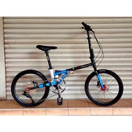 20" Inch "BENOTTO F1" - 10 speed Chromoly Folding bike Basikal Lipat