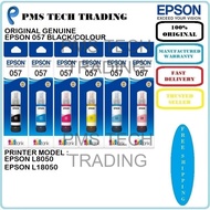 EPSON ORIGINAL BOTTLE INK 057 T09D100 T09D200 T09D300 T09D400 T09D500 T09D600 L8050 L18050