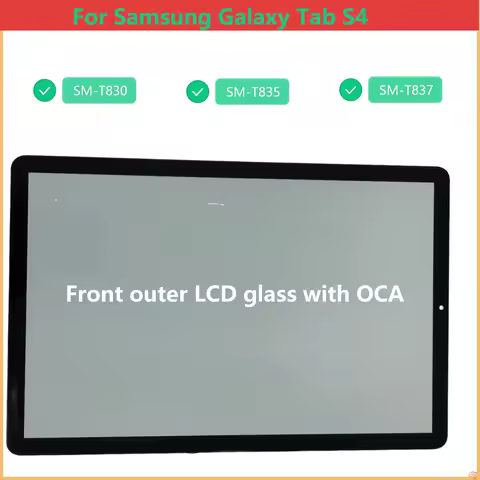 For Samsung Galaxy Tab S4 T830 T835 T837 SM-T830 SM-T837 SM-T835 Touch Screen Panel Tablet Front Out