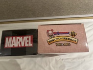 BE@RBRICK Marvel 招財貓 100% & 400% 桃金メッキ