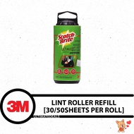 3M Scotch Brite™ 836RF-30 Lint Roller Refill - 30/56 sheets per roll