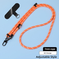ZUZG Long Crossbody Phone Lanyard Phone Adjustable Neck Strap 7mm Anti Loss Strap For iPhone Samsung