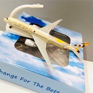 Etihad Airways Boeing B787 Dreamliner Series Airplane Model. Beautiful Glossy Solid Metal Airplane M