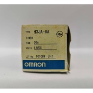 OMRON H3JA-8A DC12 30M Timer, SPDT