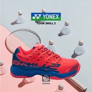 Yonex BADMINTON Shoes - TOUR SKILL 2 - Poppy Red/Cobalt